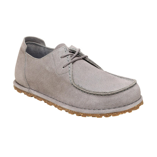 Utti Lace Whale Grey Suede Leather